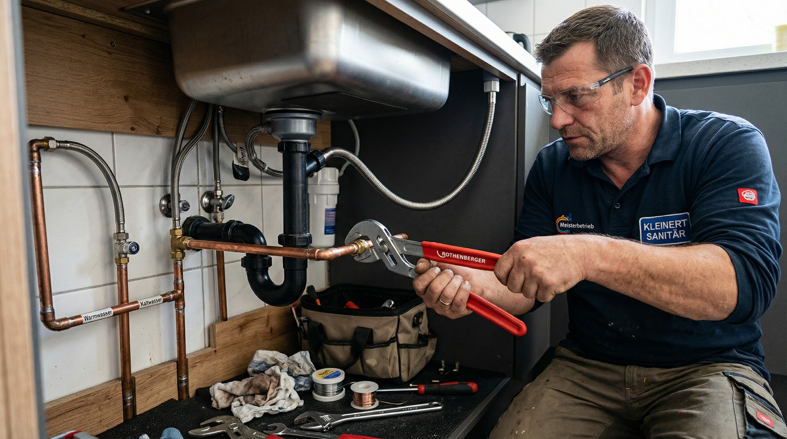 Steckling, Sanitär-Heizung-Lüftungsbau, – Sanitärinstallateur Wildau